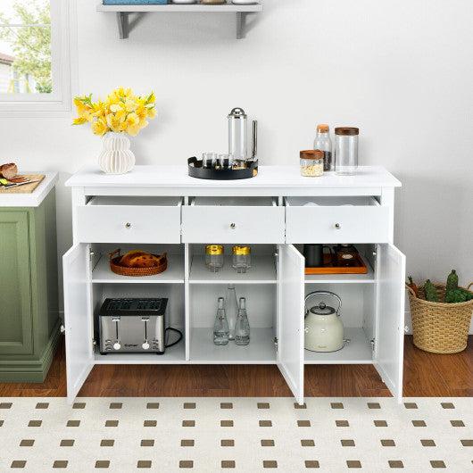 Costway Kitchen Wooden Storage with 3 Drawers