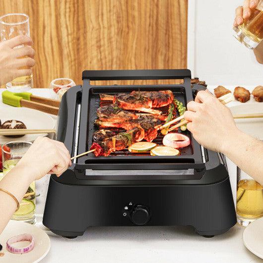 Costway Smokeless Indoor BBQ Grill with Advanced Infrared Technology