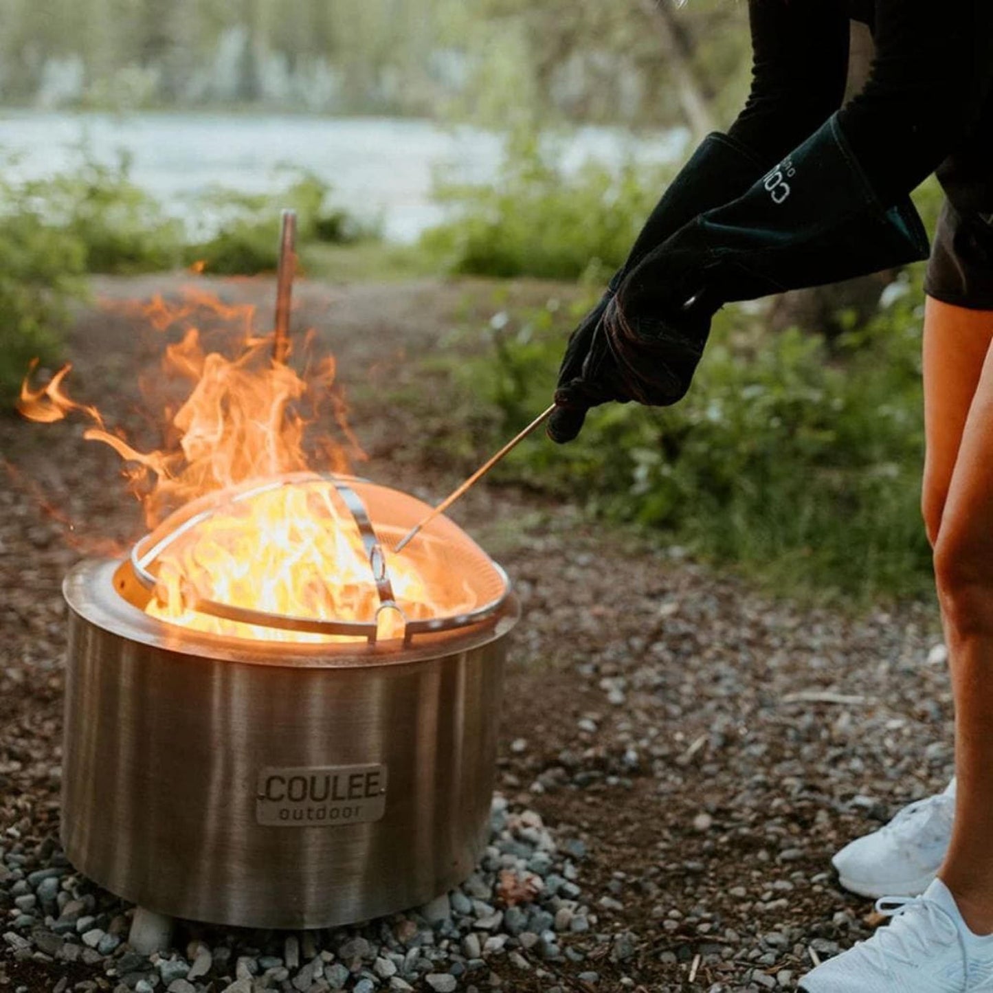 Coulee Colorado 18" Stainless Steel Spark Screen