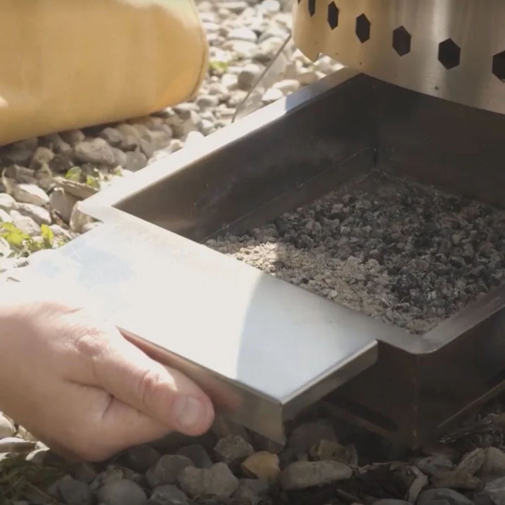 Coulee Colorado 21" Smokeless Multifuel Portable Stainless Steel Fire Pit