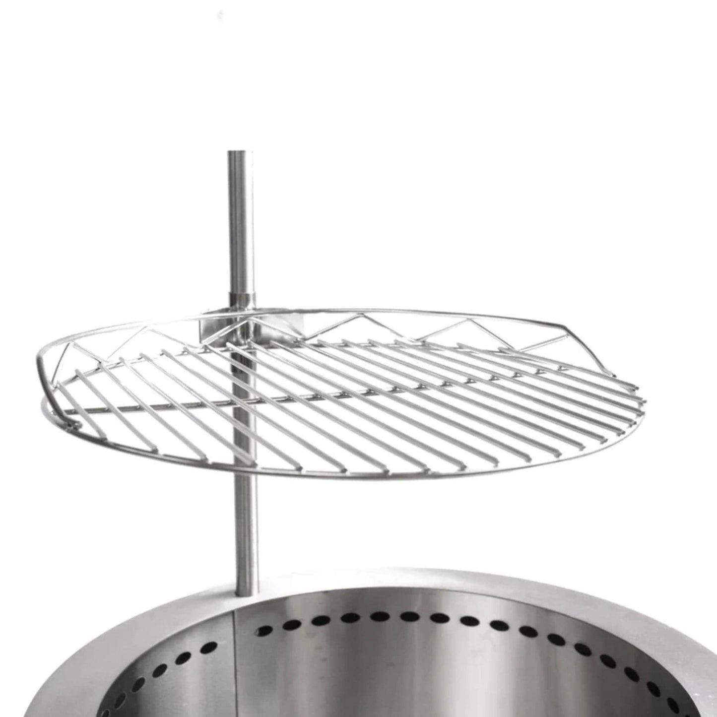 Coulee Colorado 21" Smokeless Multifuel Portable Stainless Steel Fire Pit