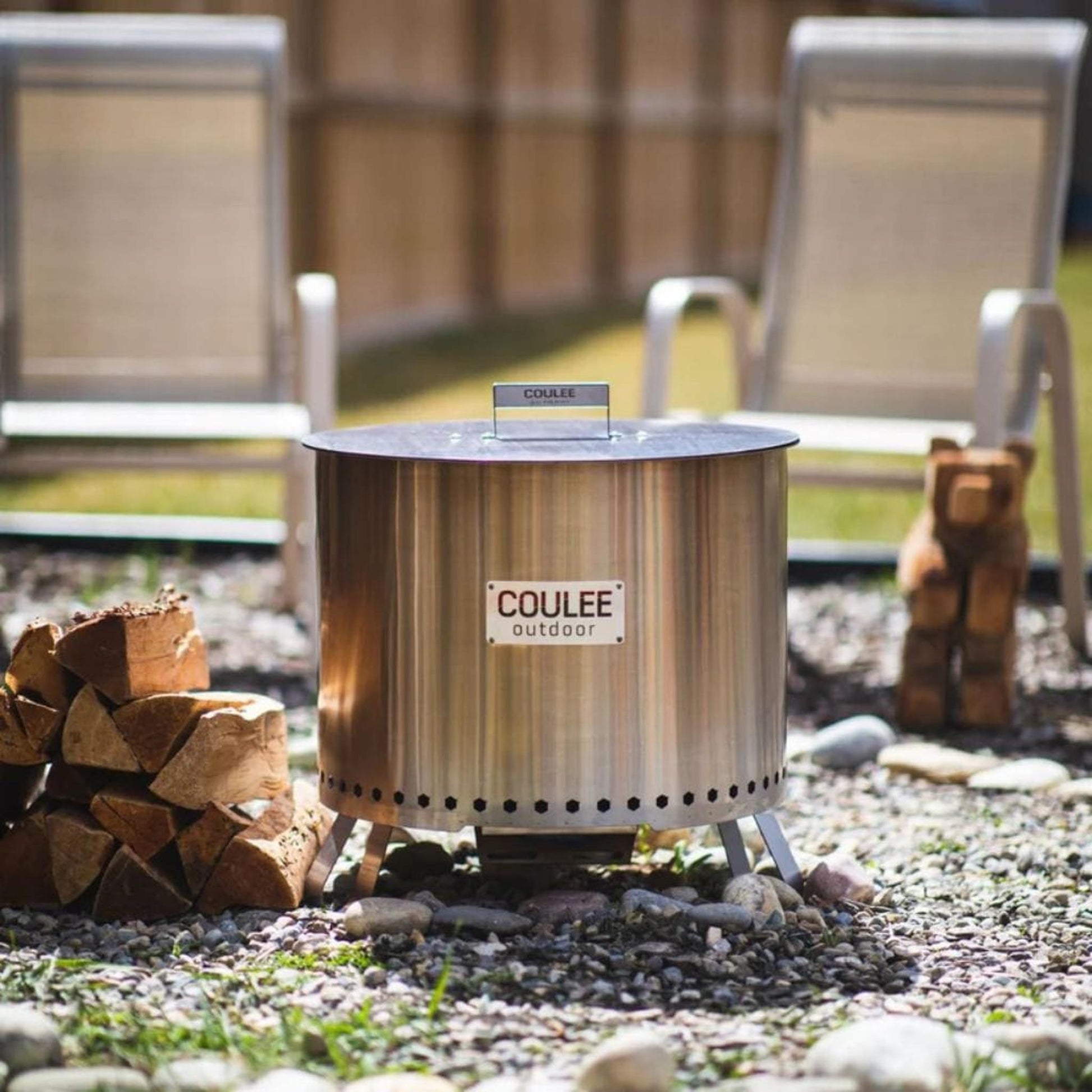 Coulee Colorado 22" Stainless Steel Lid