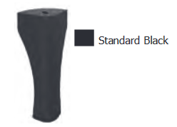 Country Stoves Black Lakeview Legs for Georgetown Wood Stove