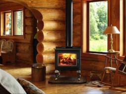 Country Stoves Georgetown 300 GL 27" Freestanding Wood Stove