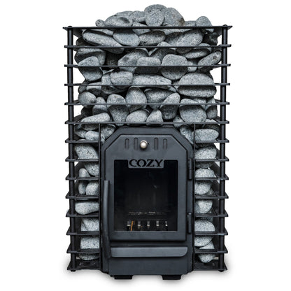 Cozy Heat Quattro 18kW Floor Mounted Sauna Stove