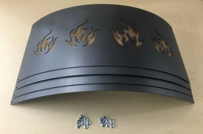 Custom Firescreen Fire Burn 36" Outdoor Fire Ring