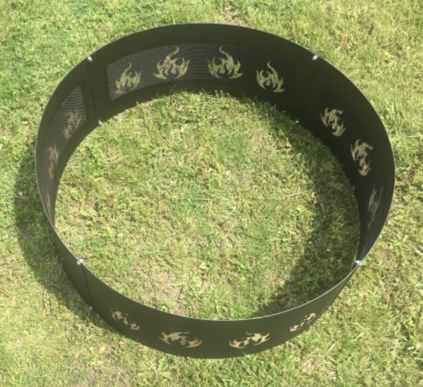 Custom Firescreen Fire Burn 36" Outdoor Fire Ring