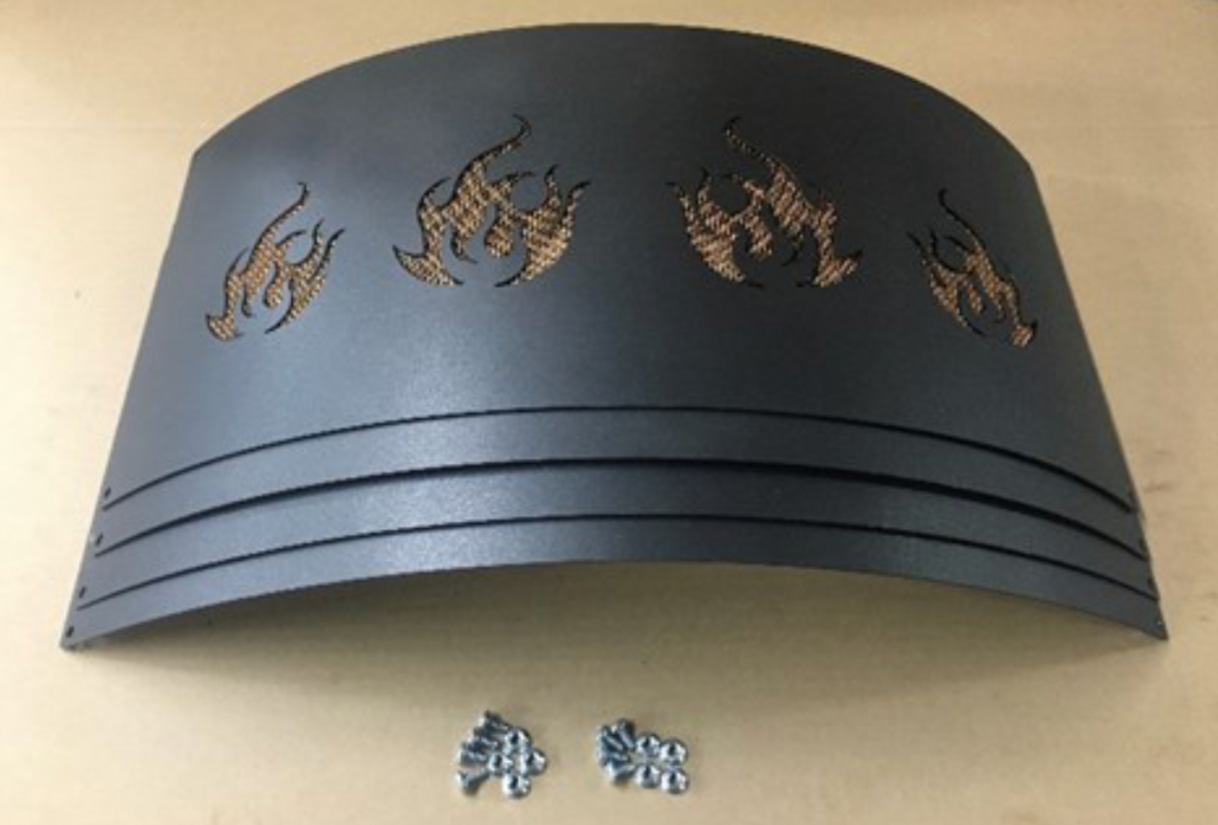 Custom Firescreen Flame Fire Ring