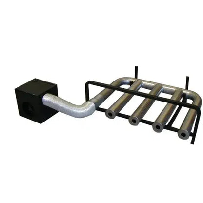 Custom Firescreen Spitfire 4 Tube Fireplace Heater With Blower