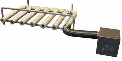 Custom Firescreen Spitfire 6 Tube Fireplace Heater With Blower