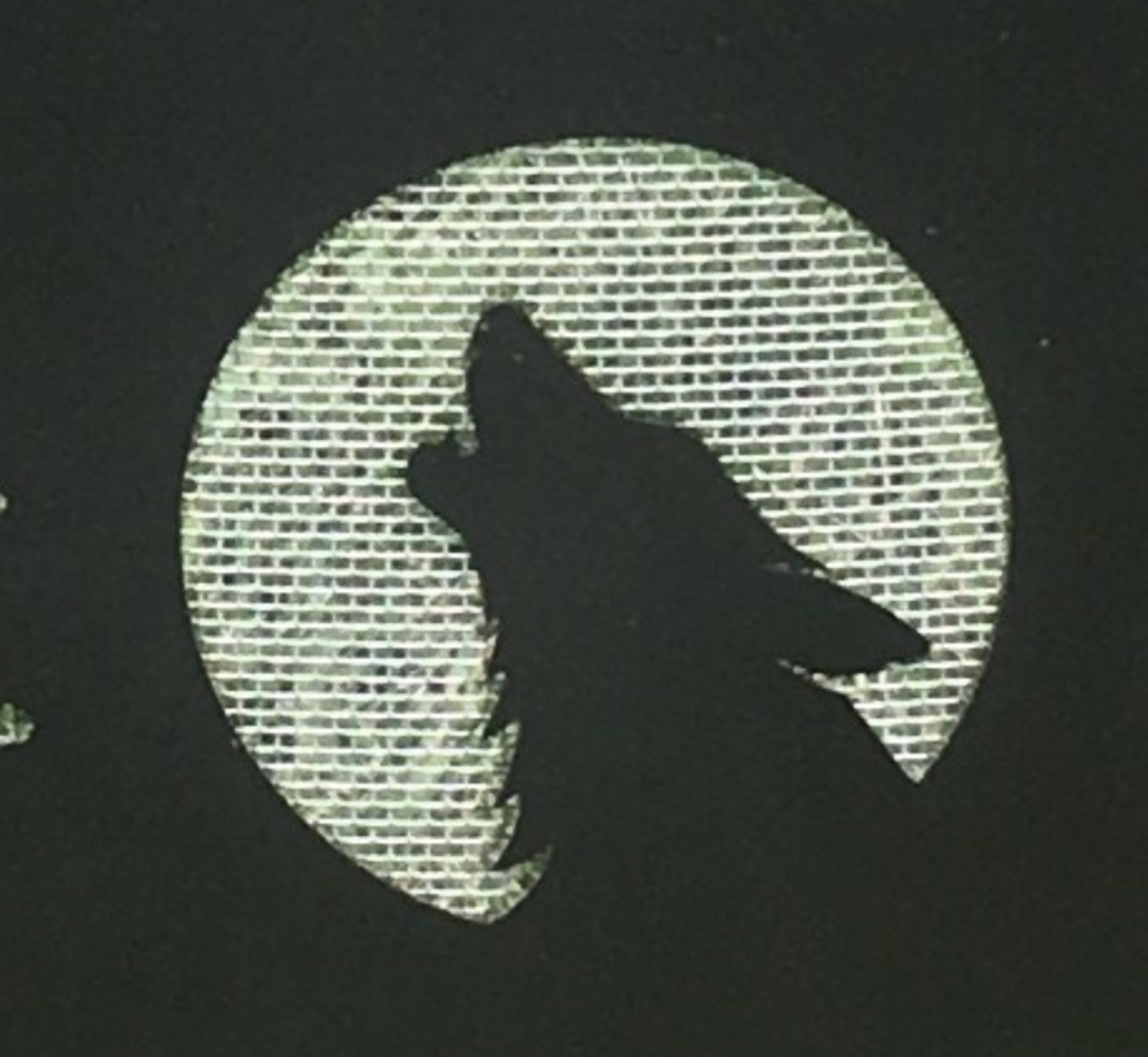 Custom Firescreen Wolf 36" Outdoor Fire Ring