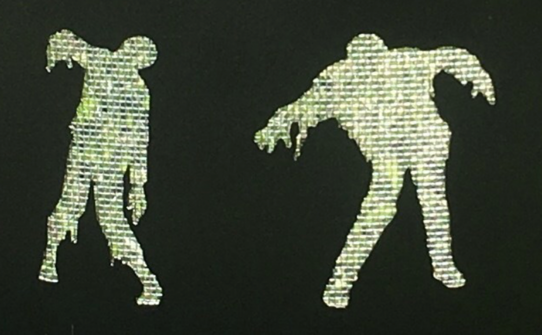 Custom Firescreen Zombie 36" Fire Ring