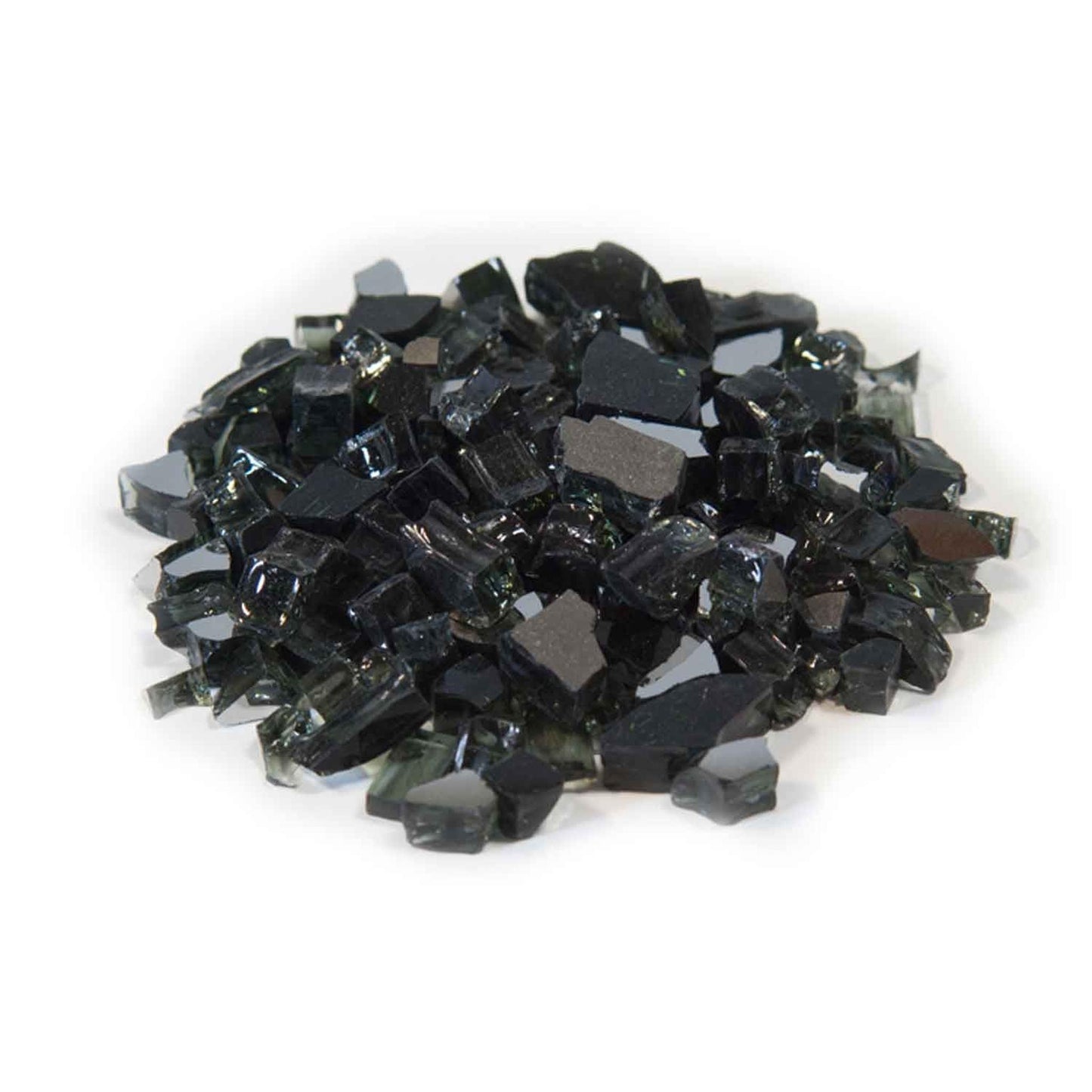 Dagan Industries 1/2" Black Reflective Fire Glass (10 lbs)