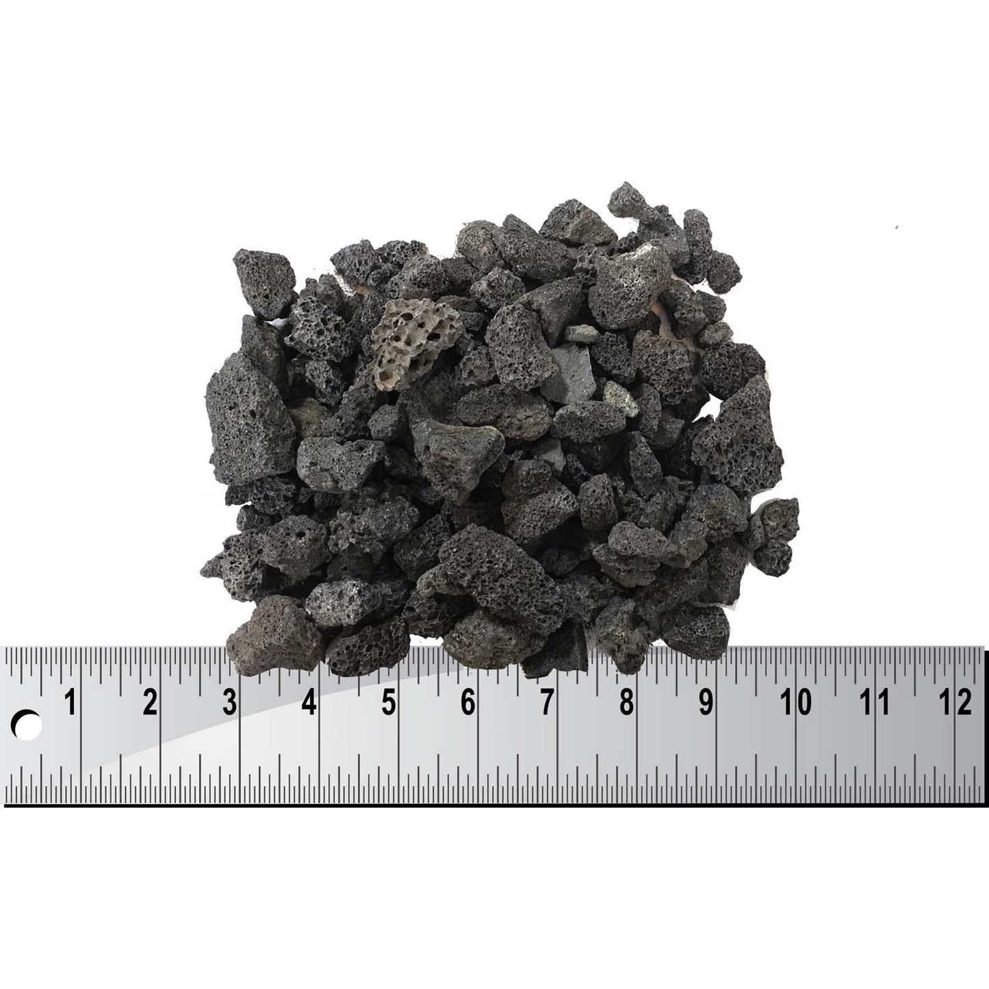 Dagan Industries 1/2" to 1" Black Lava Rock (5 lbs)