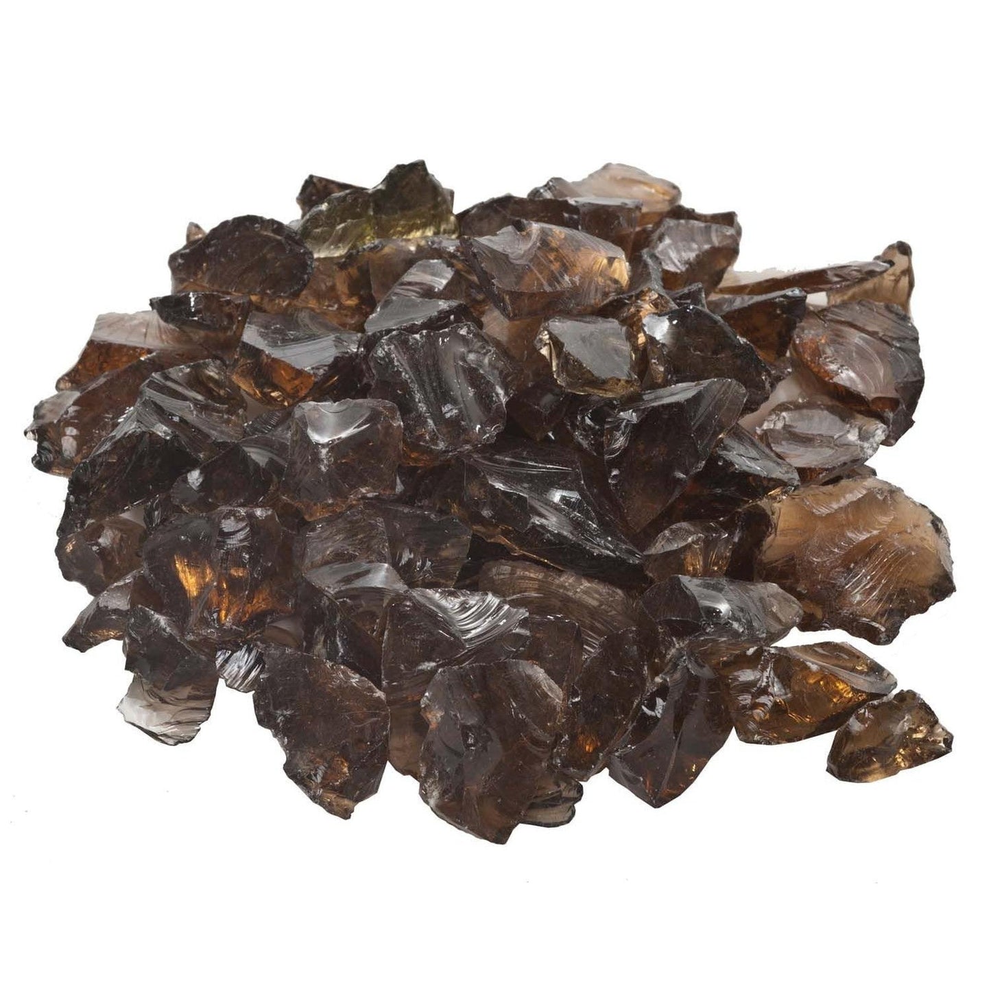 Dagan Industries 1/2" to 3/4" Copper Fire Glass (10 lbs)
