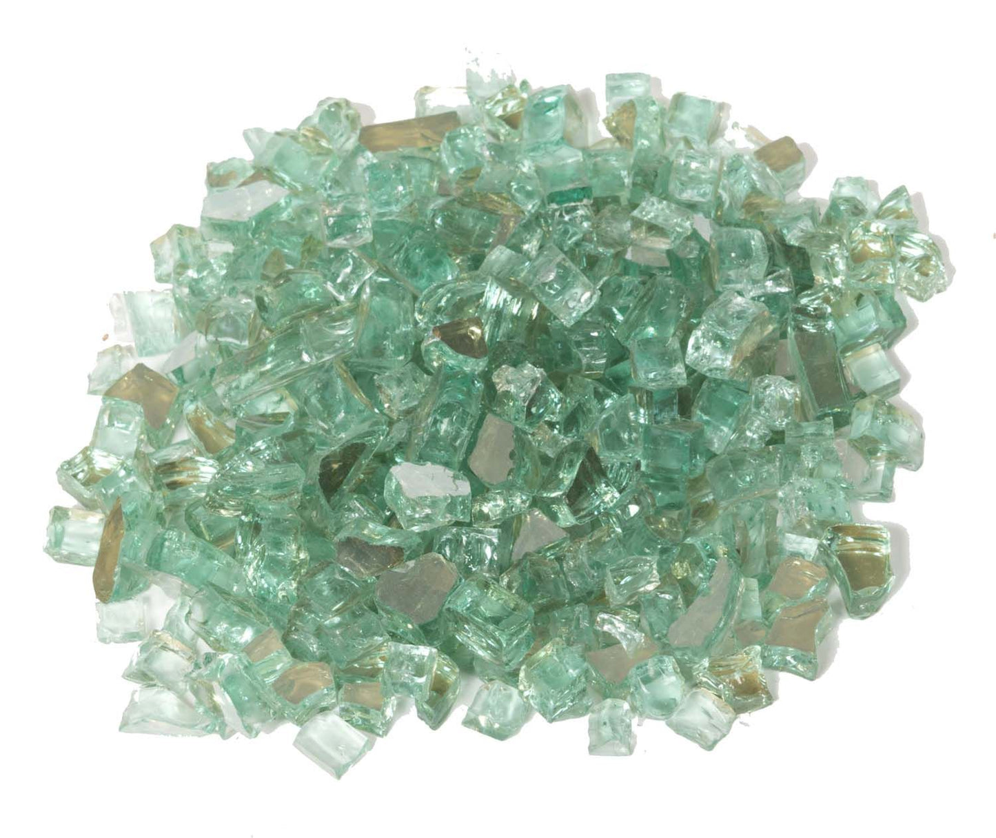 Dagan Industries 1/4" Mint Reflective Fire Glass (10 lbs)