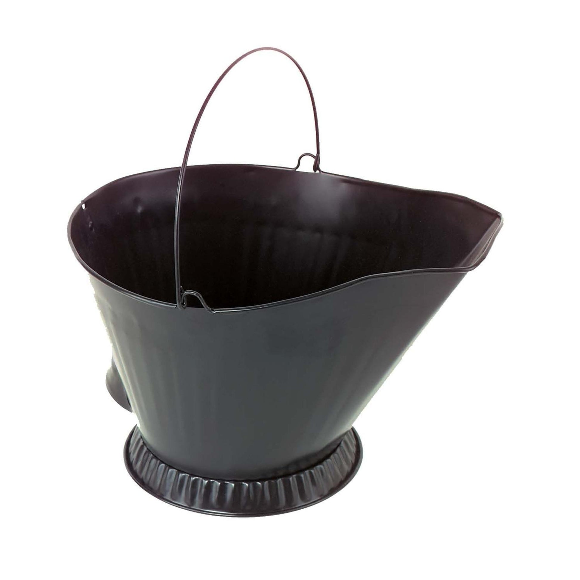 Dagan Industries 14" x 12" Coal Hod in Black - 1510