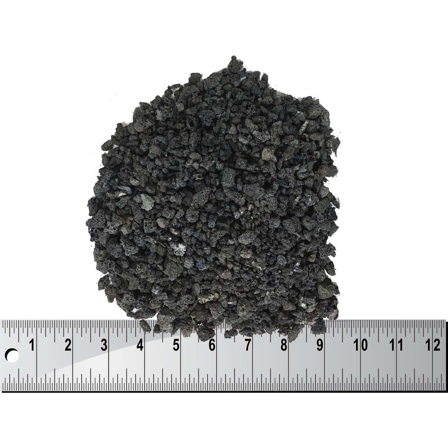 Dagan Industries 1/8" to 1/4" Black Lava Rock (25 lbs)