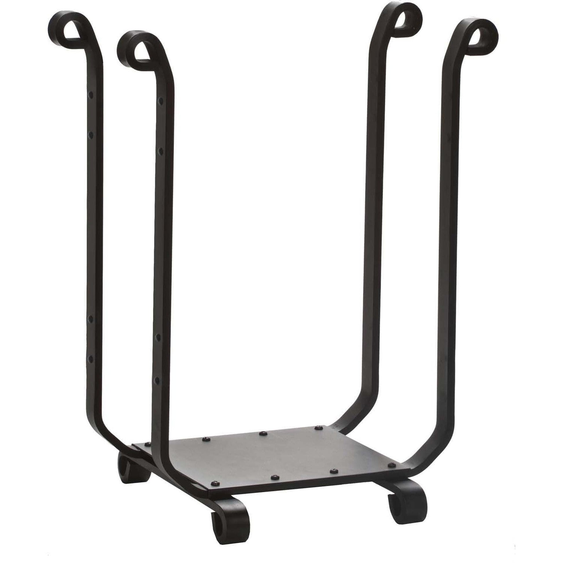 Dagan Industries 18" x 22" Black Wrought Iron Log Rack