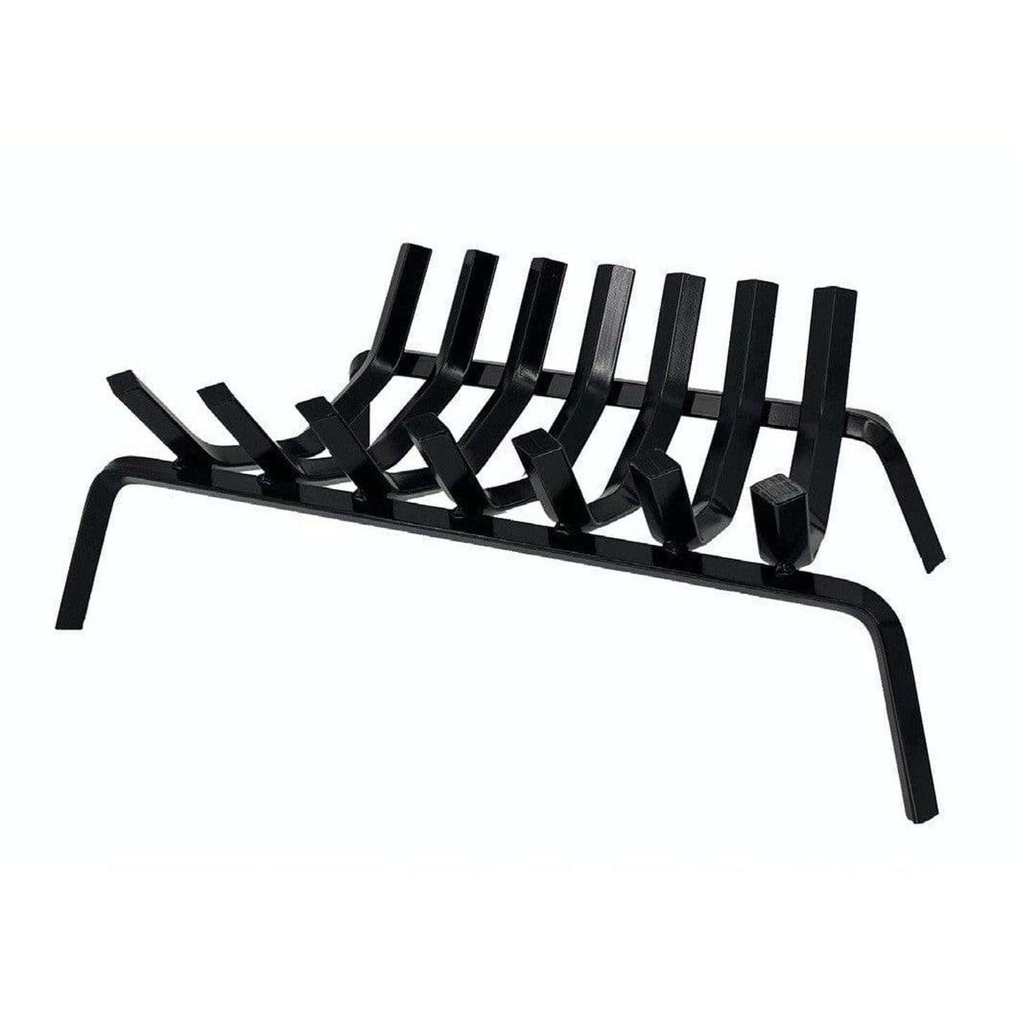 Dagan Industries 23" Black Steel Zero Clearance Style 7-Bars Fireplace Grate