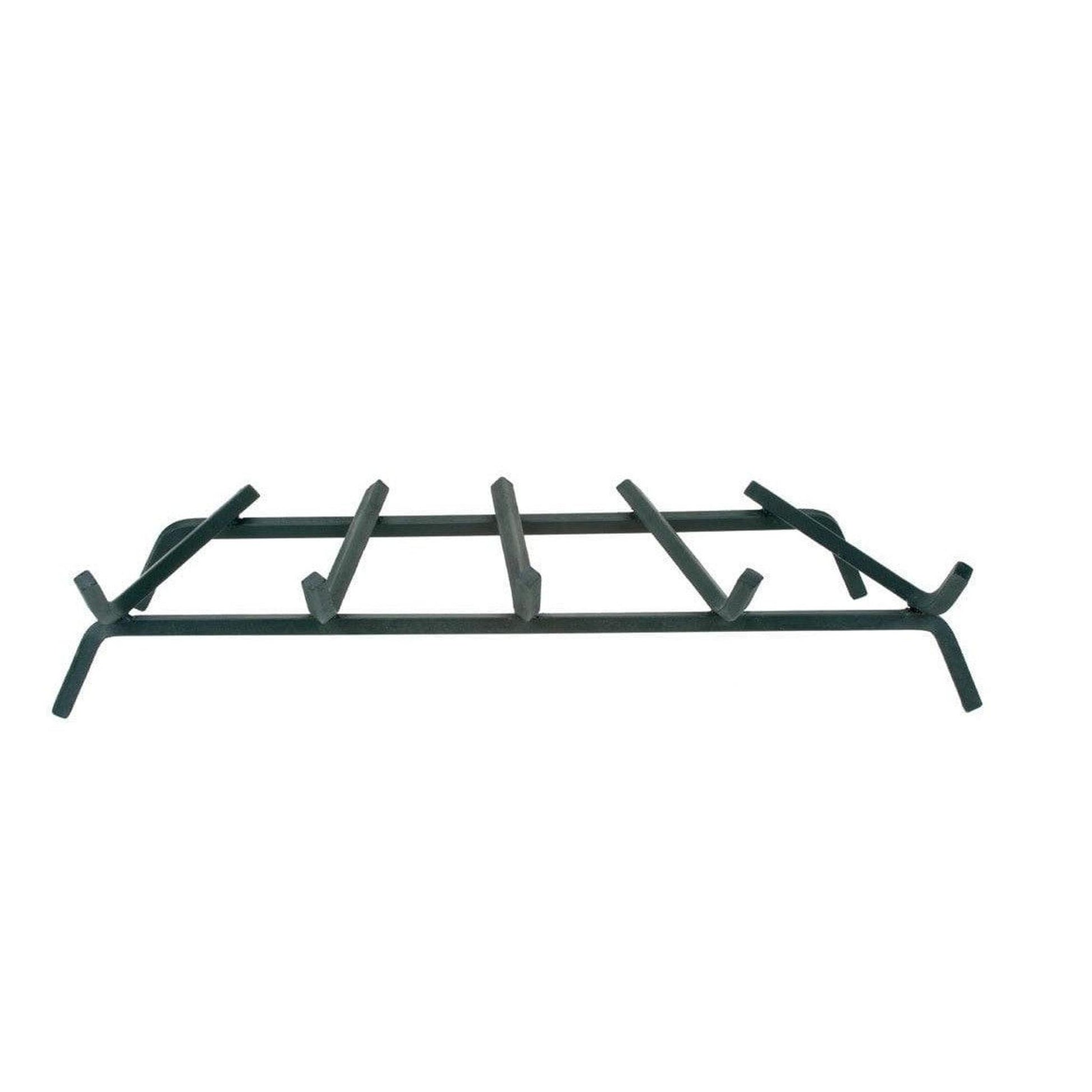 Dagan Industries 24" x 1/2" Square Black Steel 5-Bar Fireplace Grate