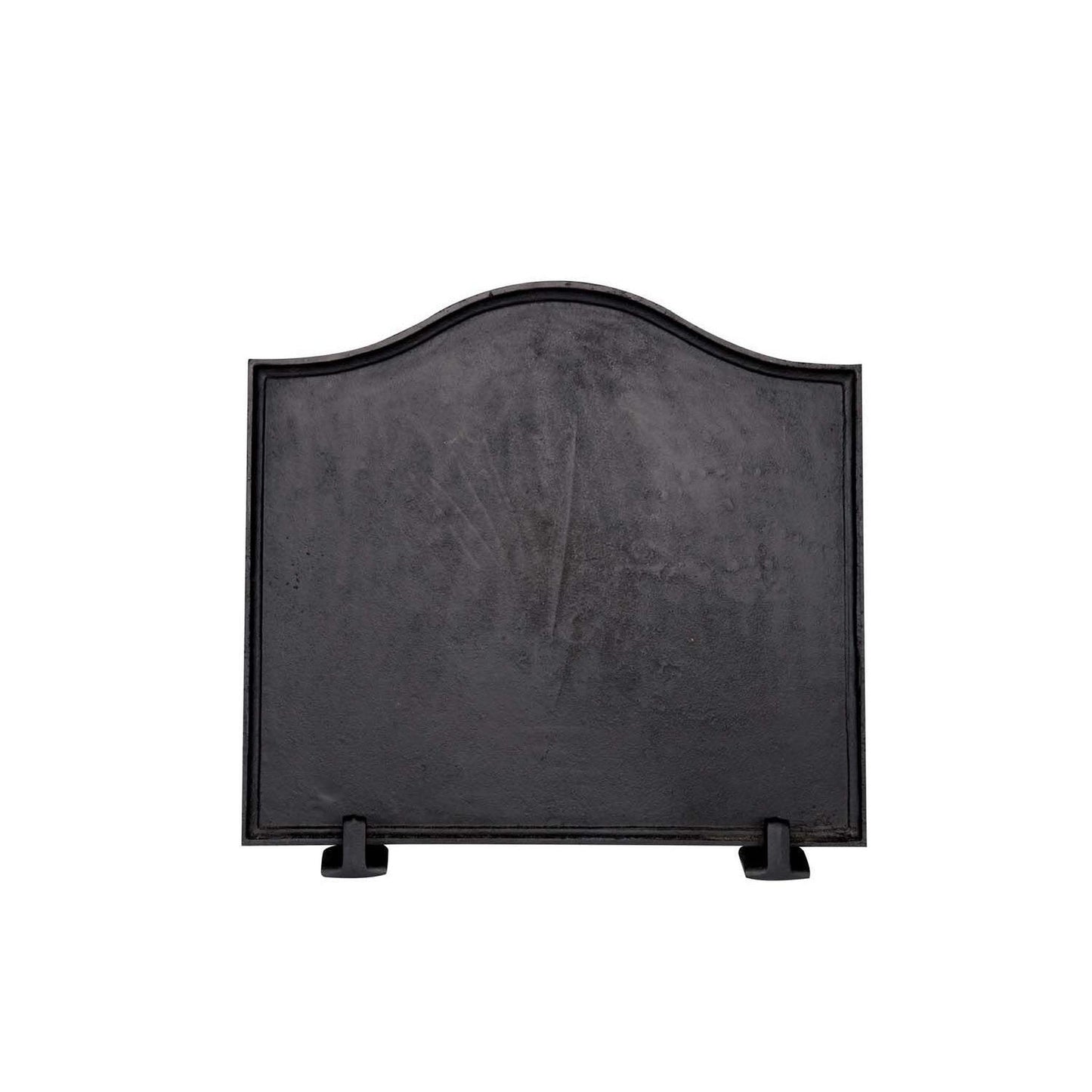 Dagan Industries 24" x 22" Black Cast Iron Plain Fireback