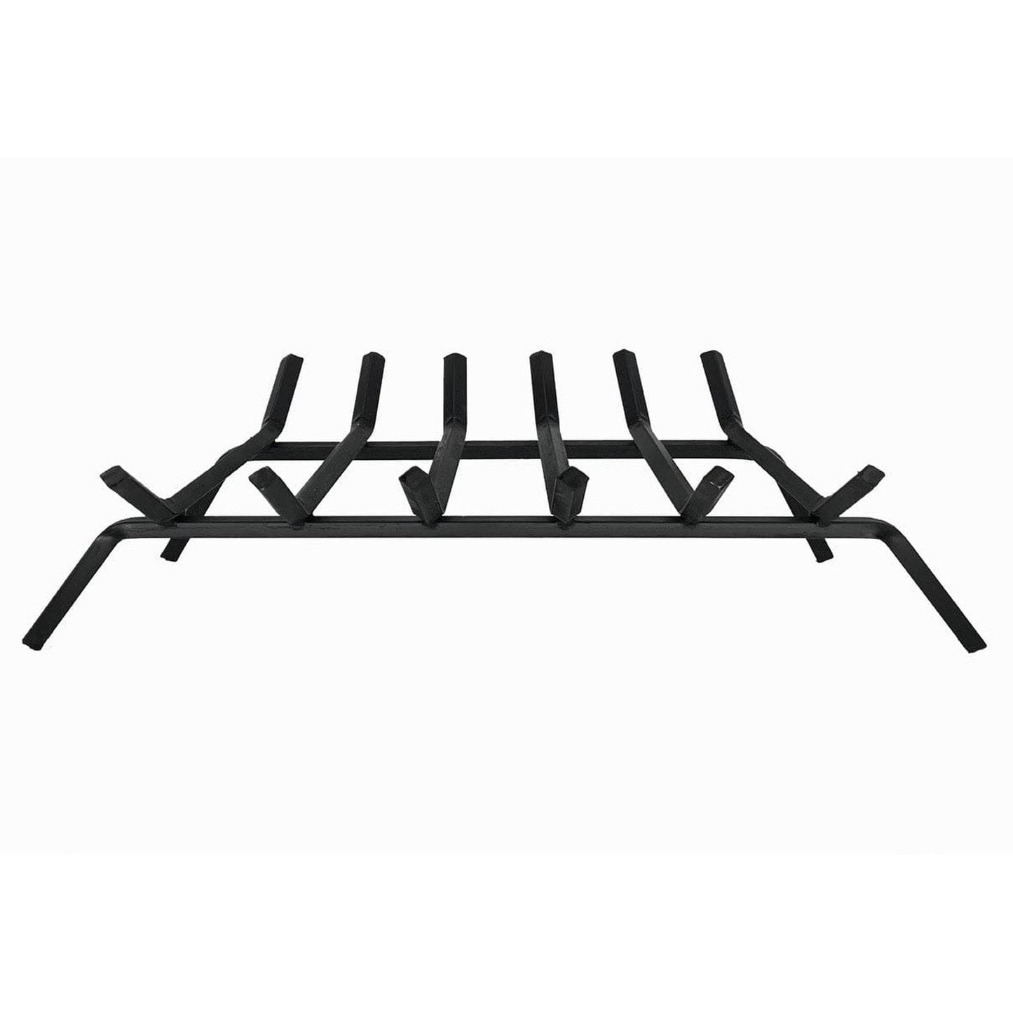 Dagan Industries 27" x 5/8" Square Black Steel 6-Bar Fireplace Grate