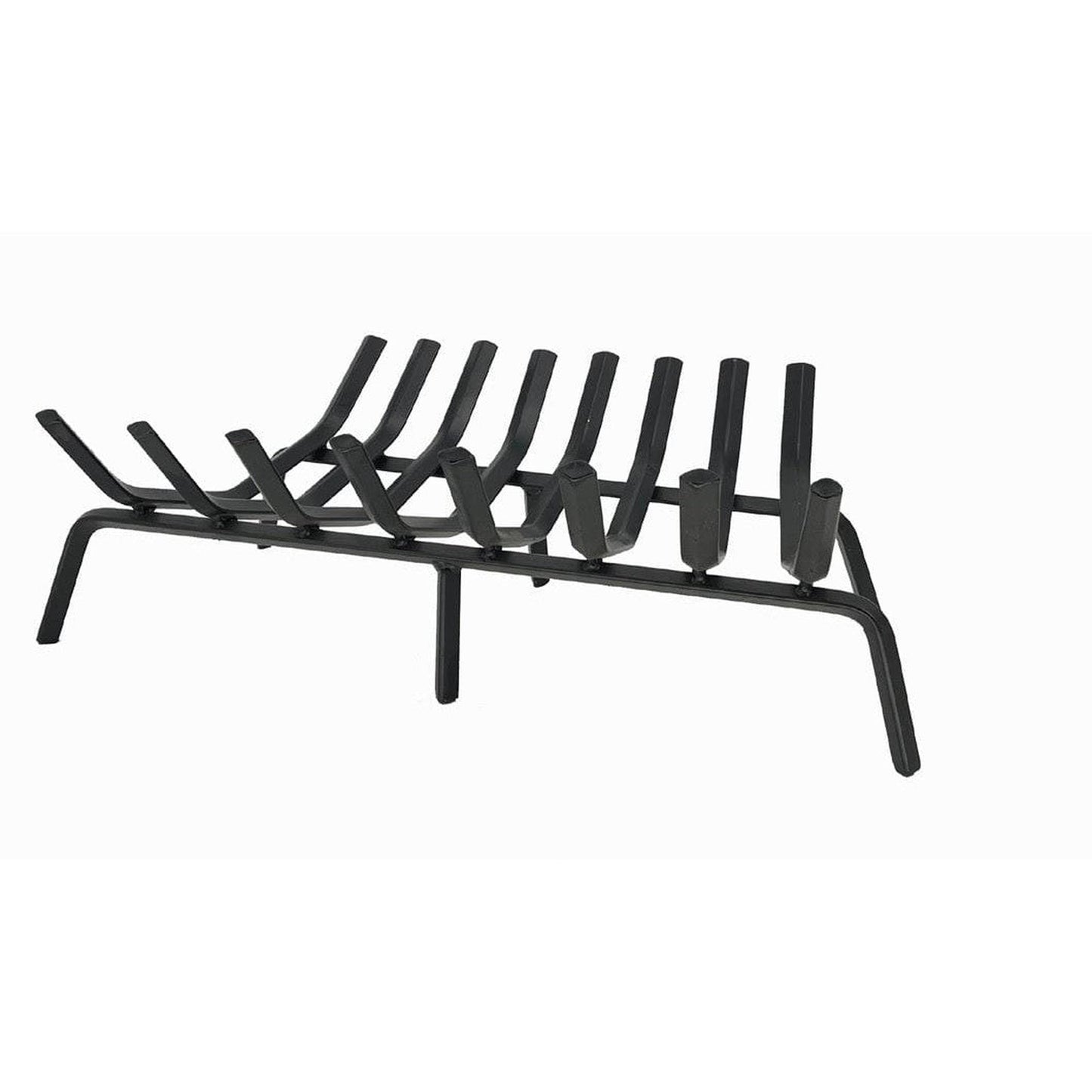 Dagan Industries 28" Black Steel Tapered Style 8-Bars Fireplace Grate