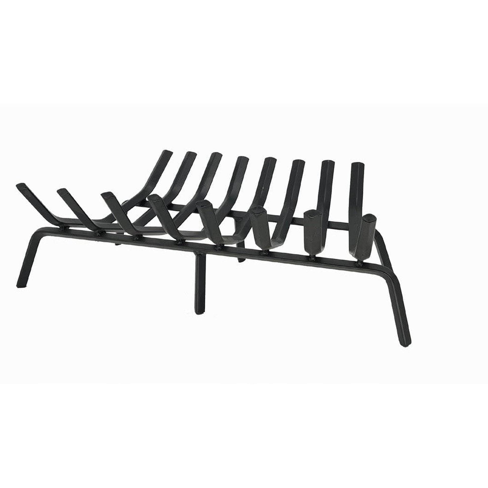 Dagan Industries 28" Black Steel Tapered Style 8-Bars Fireplace Grate
