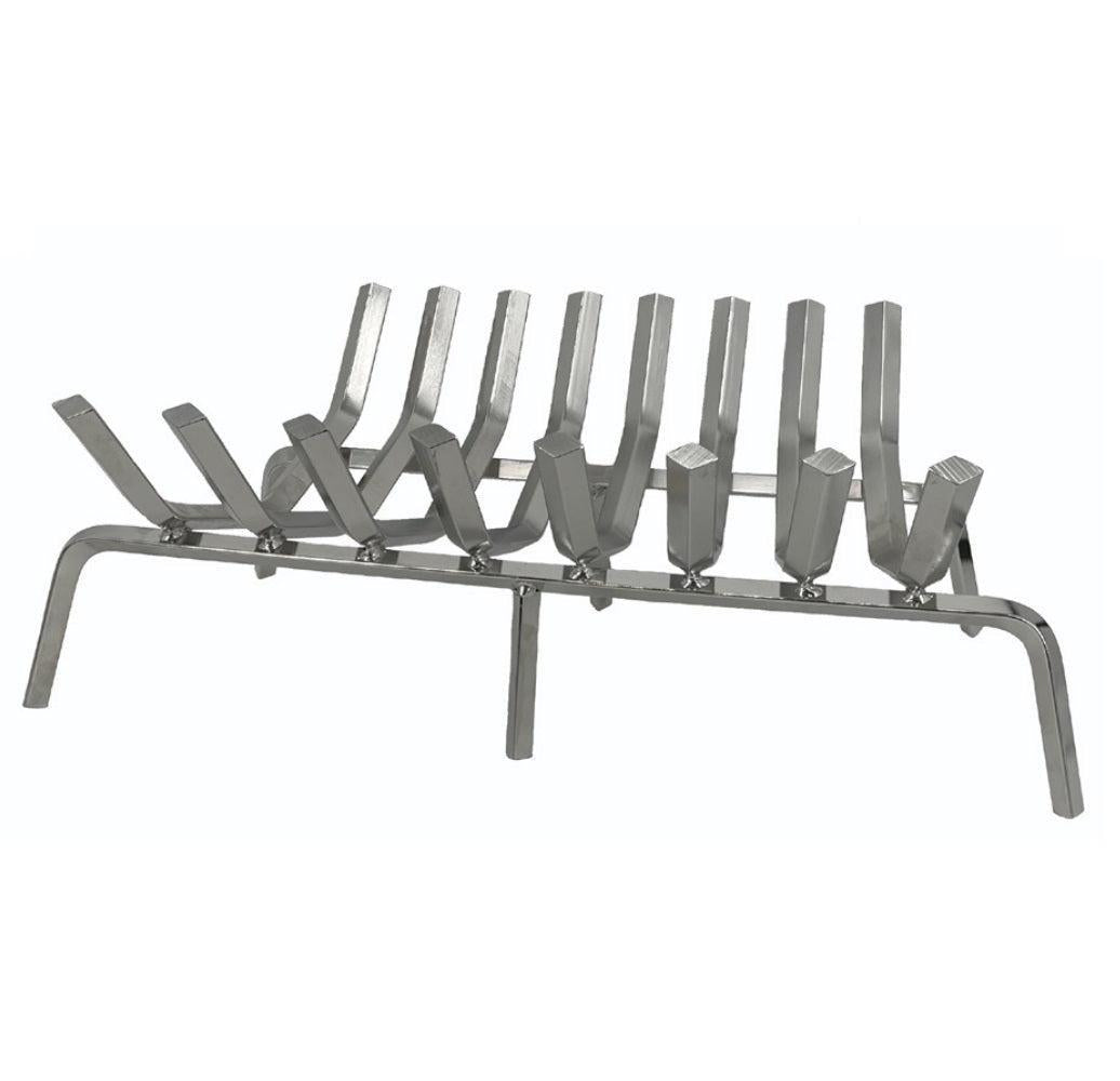 Dagan Industries 28" Stainless Steel Tapered Style 8-Bars Fireplace Grate