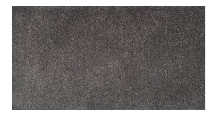 Dagan Industries 28" x 56" Grey Hearth Rug