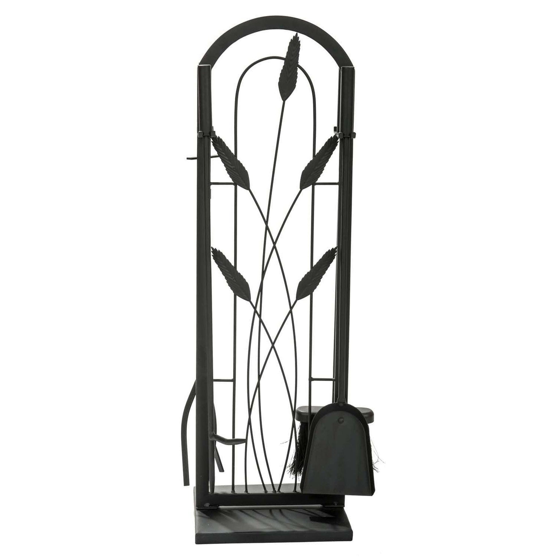 Dagan Industries 30" Black 5-Piece Cotton Tail Design Fireset