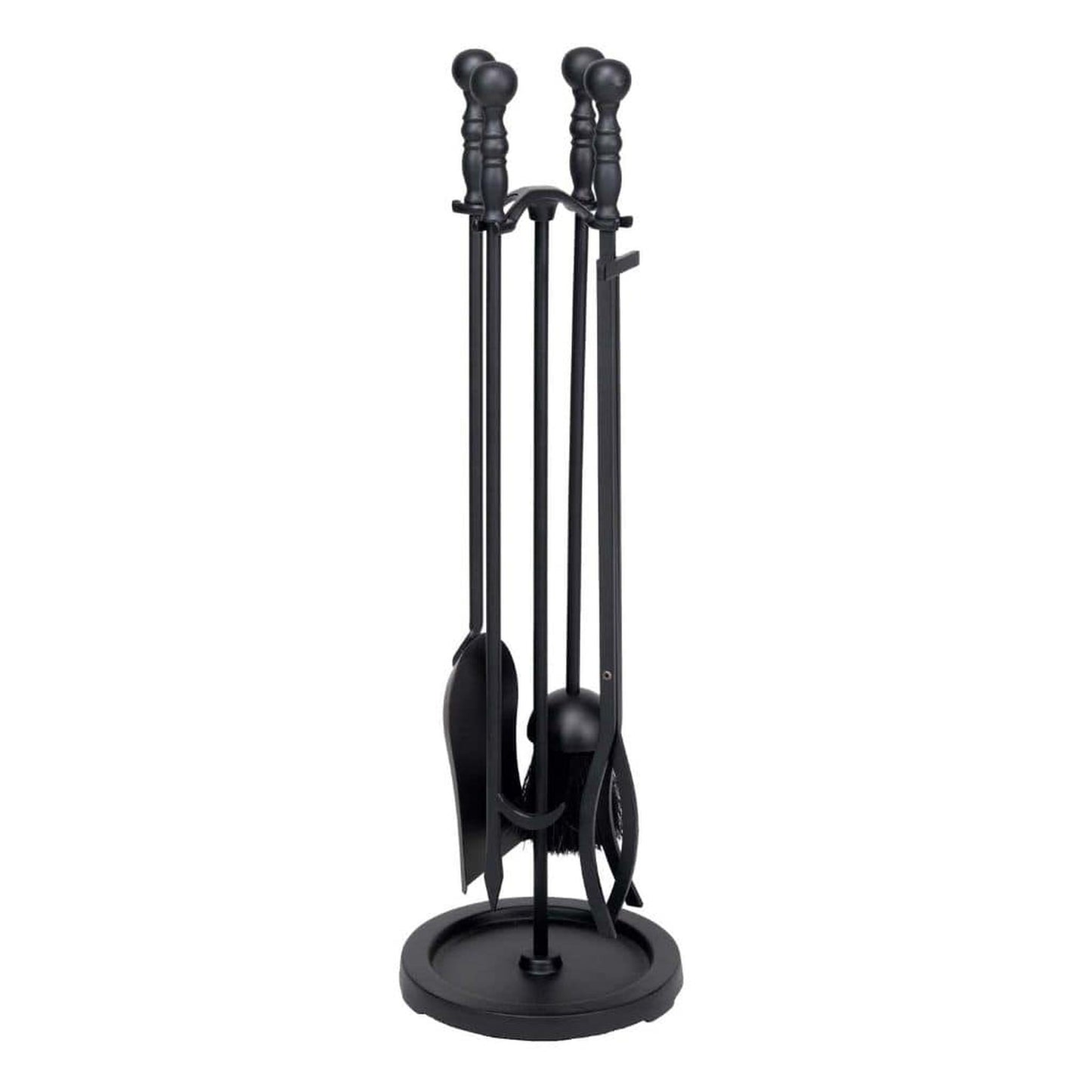 Dagan Industries 30" Black 5-Piece Fireset