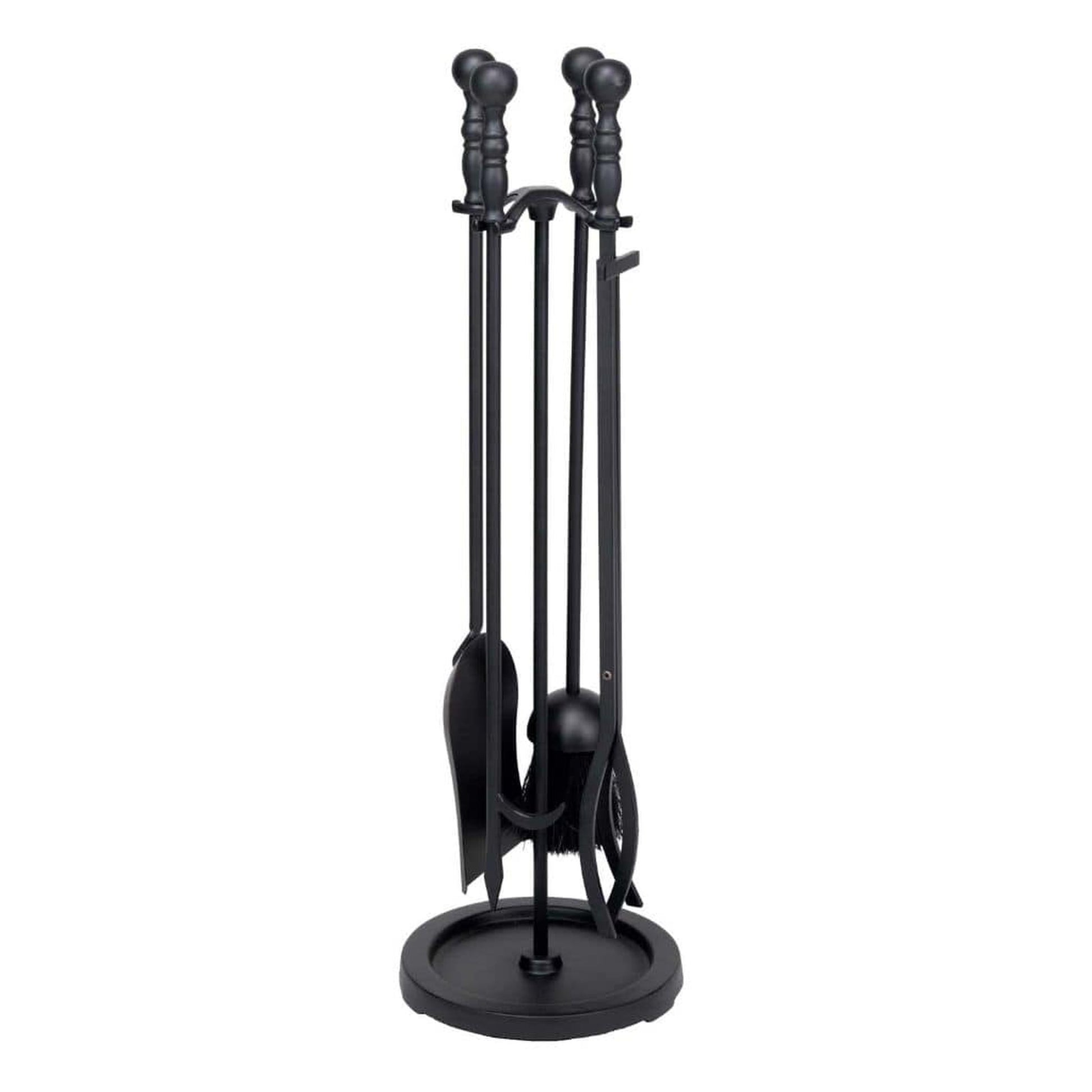 Dagan Industries 30" Black 5-Piece Fireset