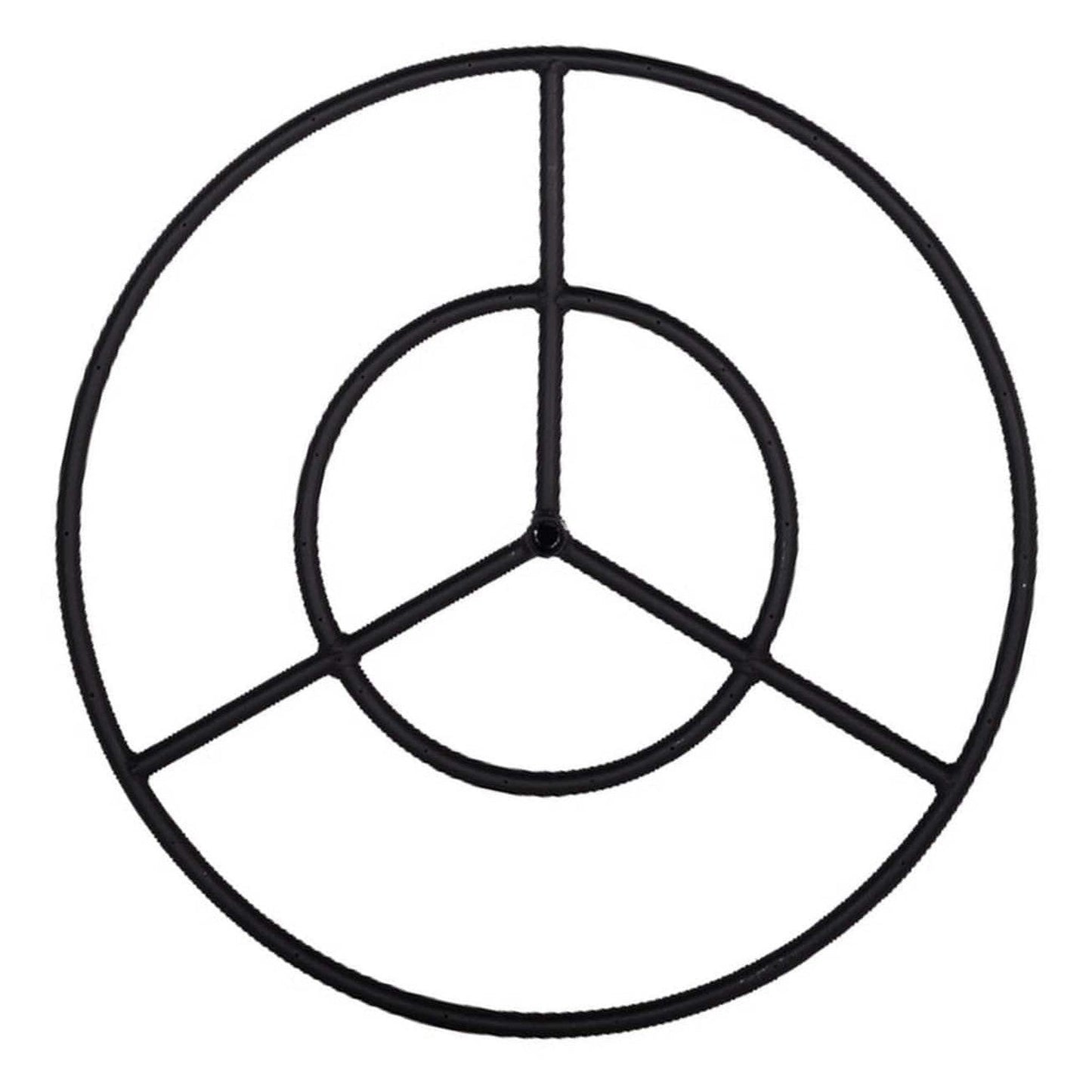 Dagan Industries 30" Black Steel Fire Ring