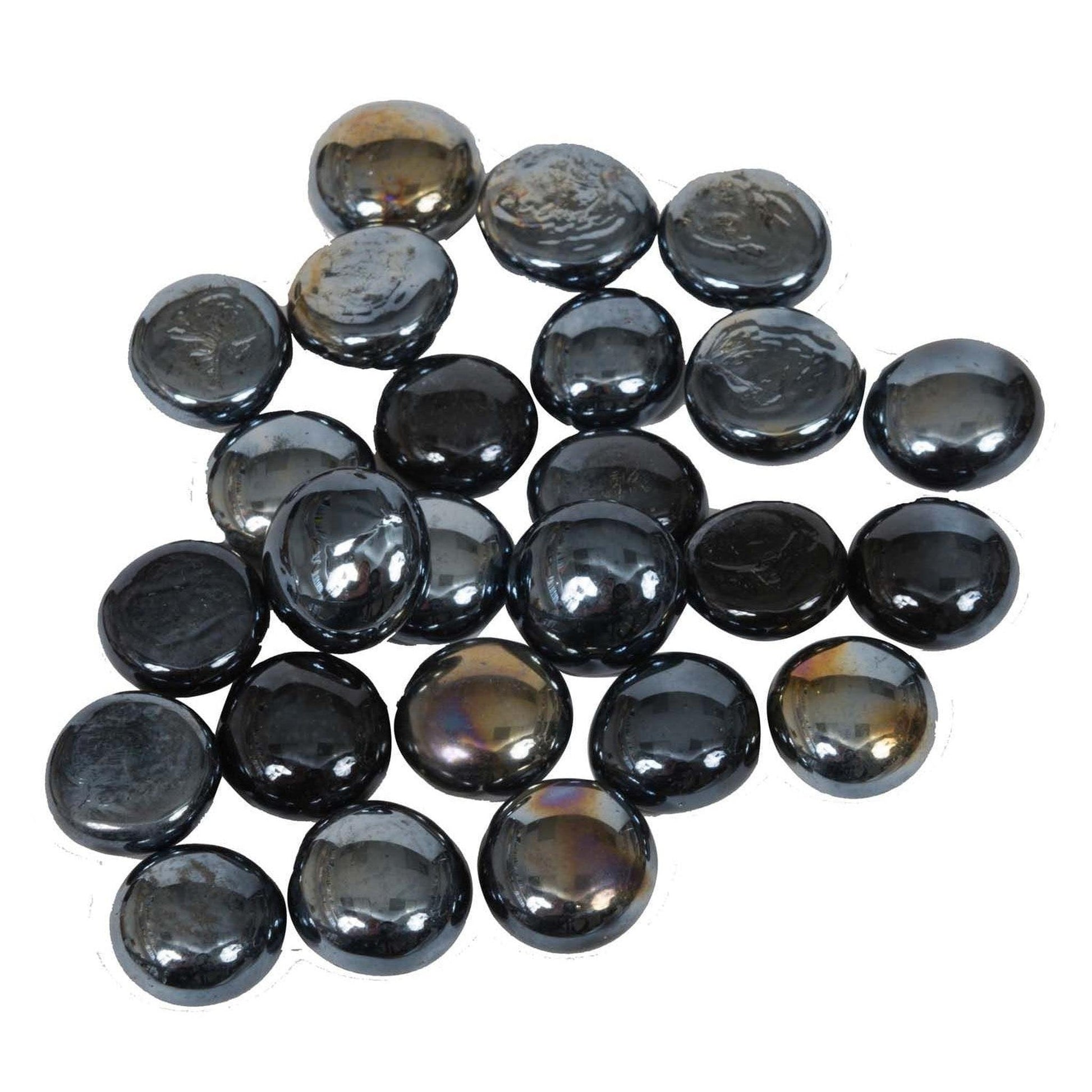 Dagan Industries 3/4" Black Iridescent Fire Beads (10 lbs)