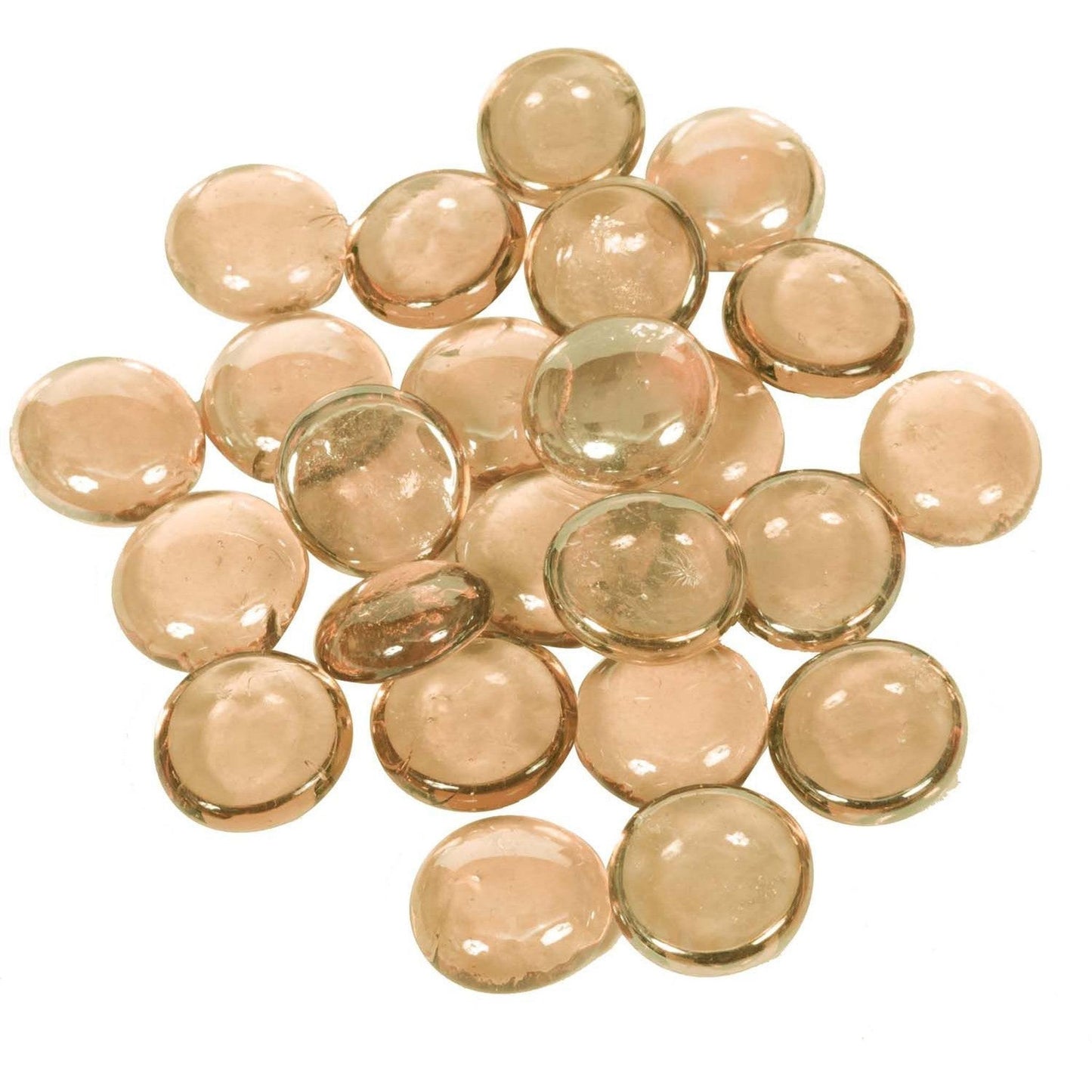 Dagan Industries 3/4" Pink Iridescent Fire Beads (10 lbs)