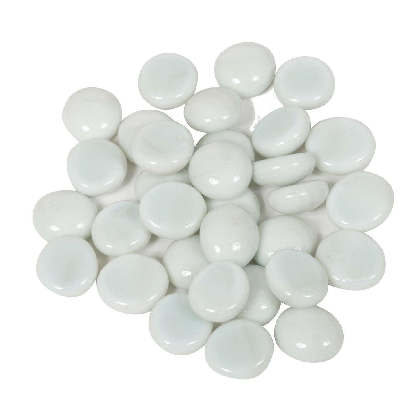 Dagan Industries 3/4" White Fire Beads (10 lbs)