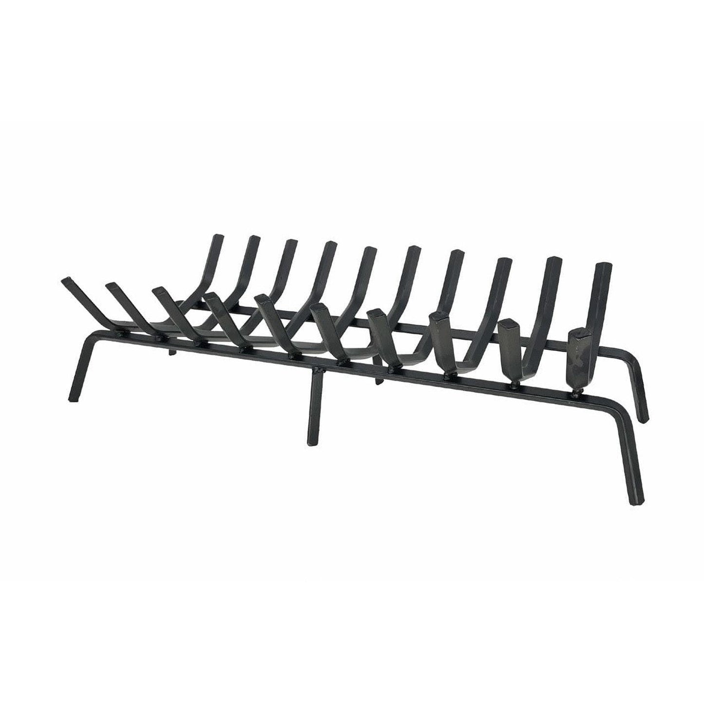 Dagan Industries 36" Black Steel Rectangle Style 10-Bars Fireplace Grate