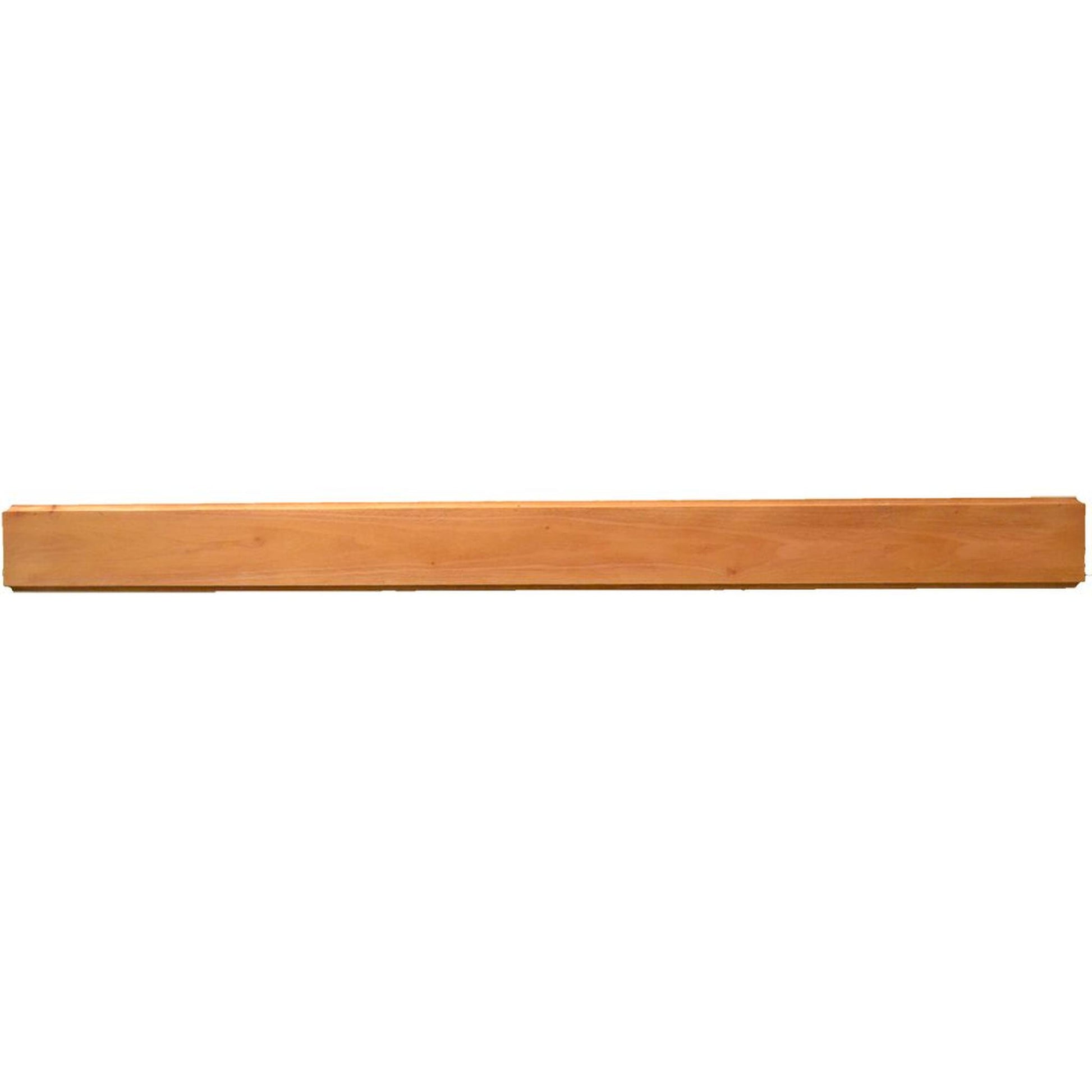 Dagan Industries 60" Sanded Mahogany Mantel Shelf