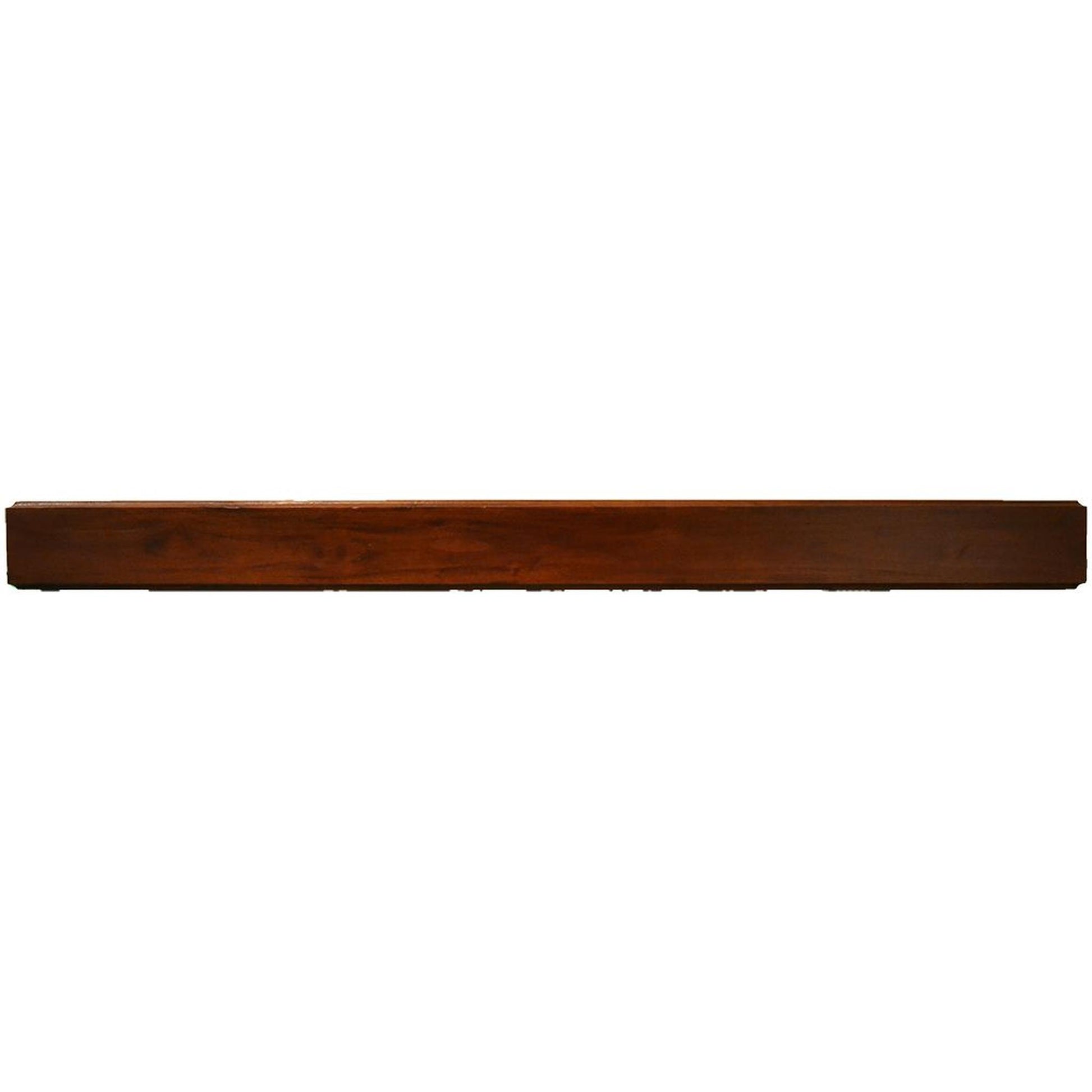 Dagan Industries 70" Mahogany Mantel Shelf