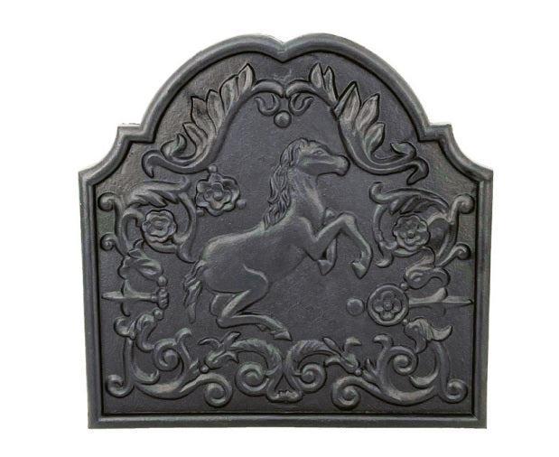 Dagan Industries FB-H 15" Black Fireplace Fire Back