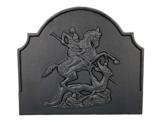 Dagan Industries FB-KN 18" Black Fireplace Fire Back