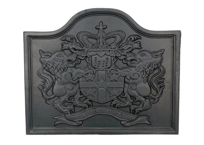 Dagan Industries FB-L 22" Black Fireplace Fire Back