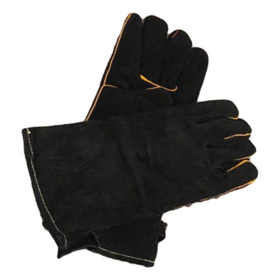 Dagan Industries Pair of Black Suede Leather Gloves