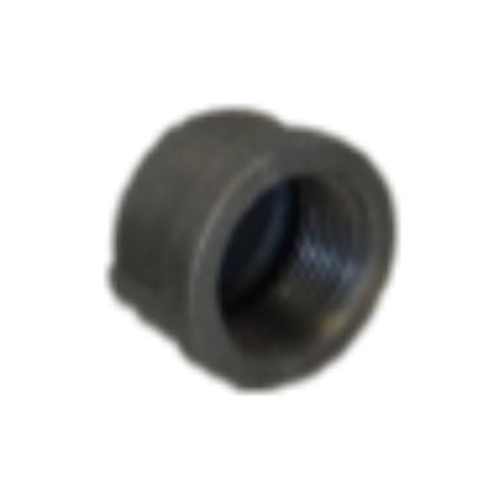 Dante 1/2” Black Iron Cap – US Fireplace Store