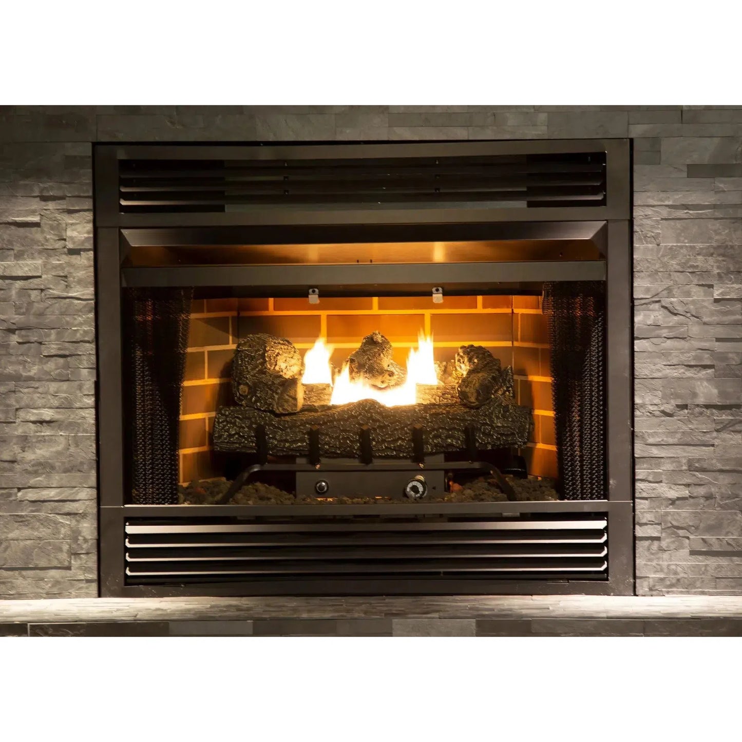 Design Specialties 18" Dual Fuel Southern Oak 30,000 BTU Vent Free Gas Log Set