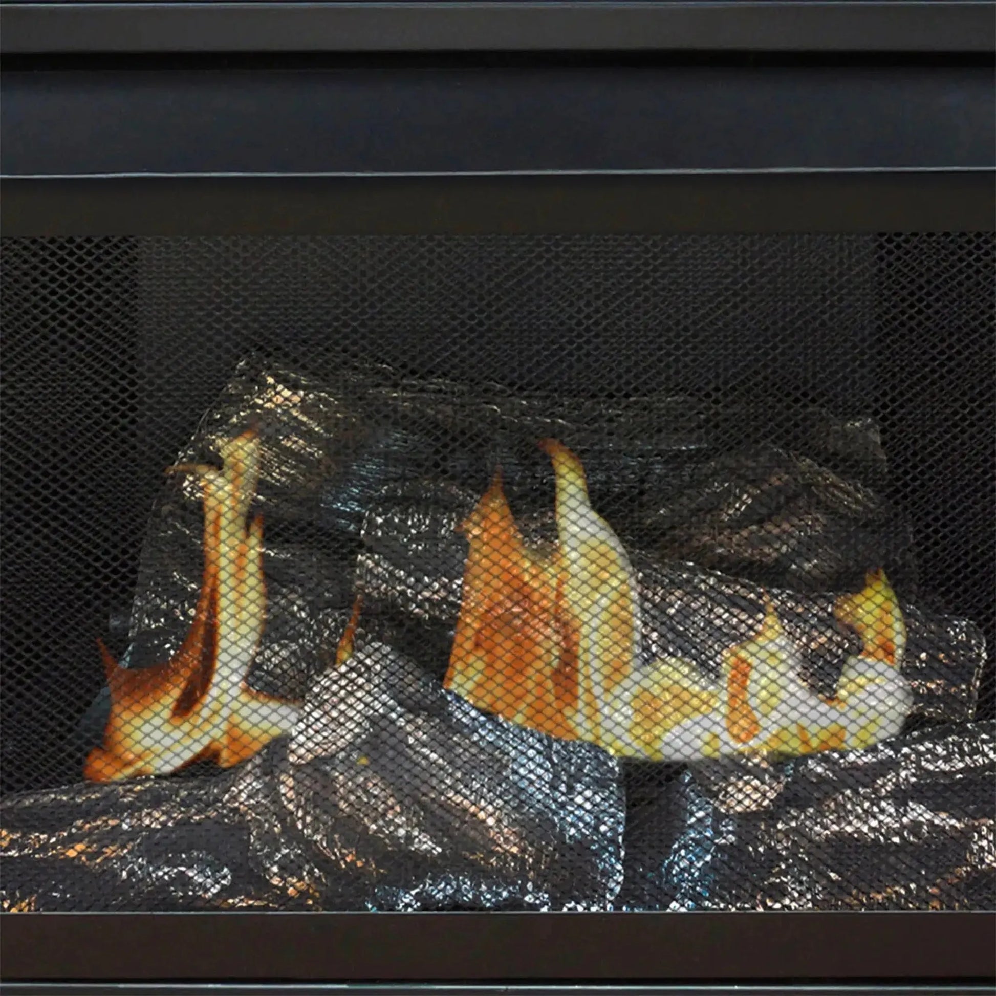 Design Specialties 42" Intermediate Cherry 27,500 BTU Vent-Free Liquid Propane Gas Fireplace with Wall Corner Combo