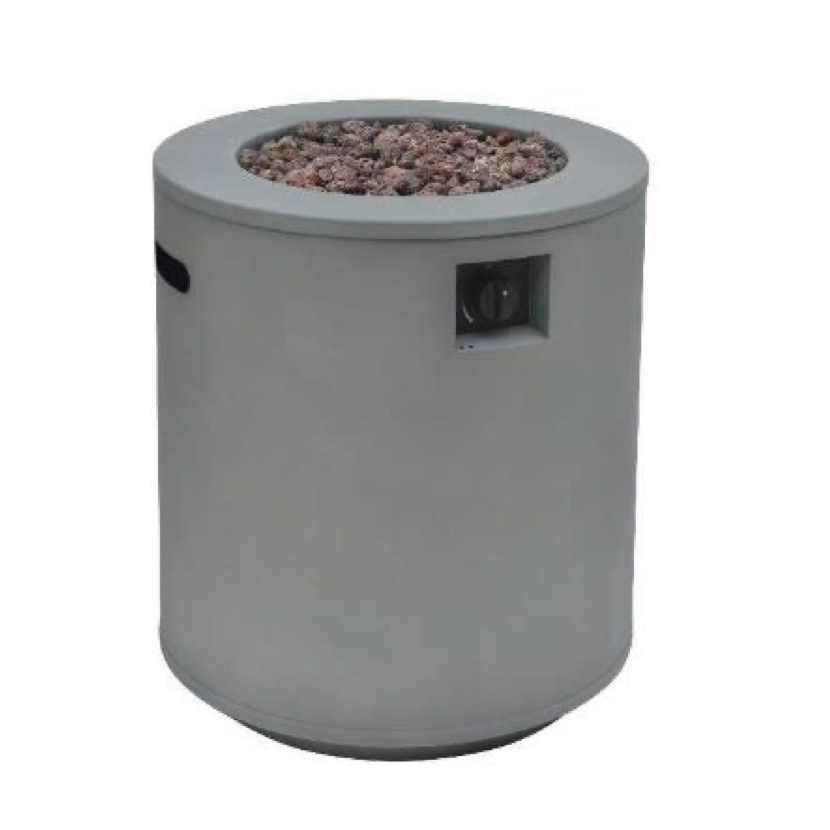 Design Specialties Acero 23" Impulse Ignition Gas Fire Column