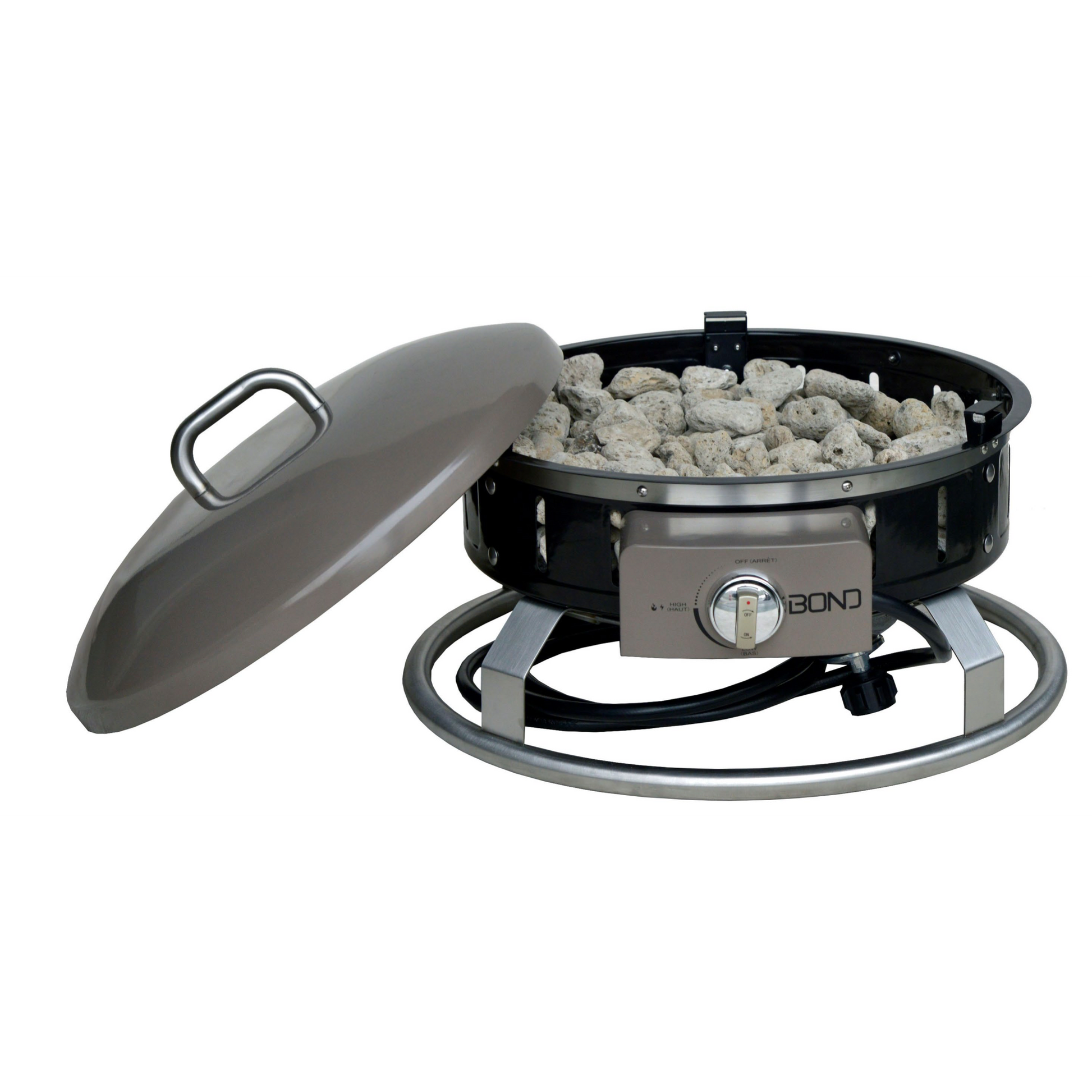 Design Specialties Platinum 22" Portable Gas Fire Pit